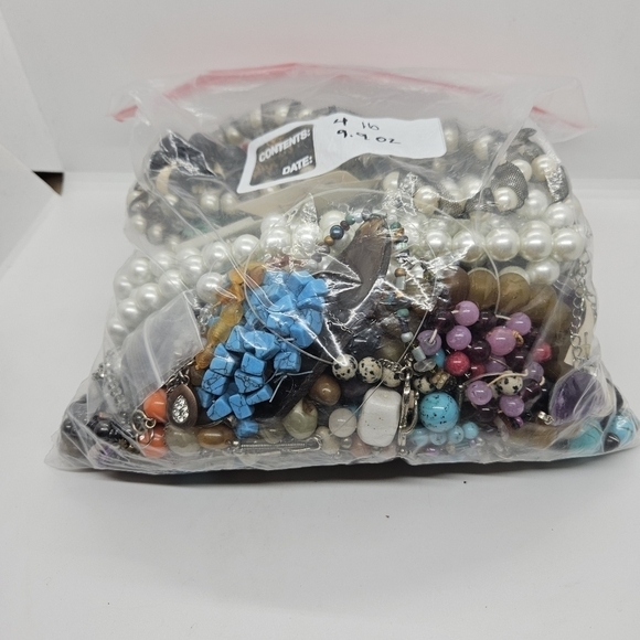 4.6 lb DIY repurpose upcycle crafting jewelry lot DO NOT BUNDLE - Picture 4 of 4
